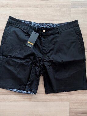 NWT BANG Miami, Bang Clothes Black Knack Street Shorts– Men’s 3XL, Black